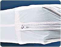 "Carex Zippered Mattress Cover 77"" x 34"" x 5"""