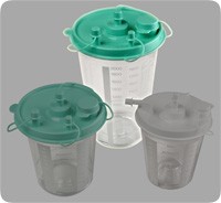 2000cc Suction Canister, 4/Case