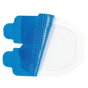 "Mepitel Film IV AM 2.4"" x 2.8""  (6x7cm) Transparent Antimicrobial Securement Dressing"