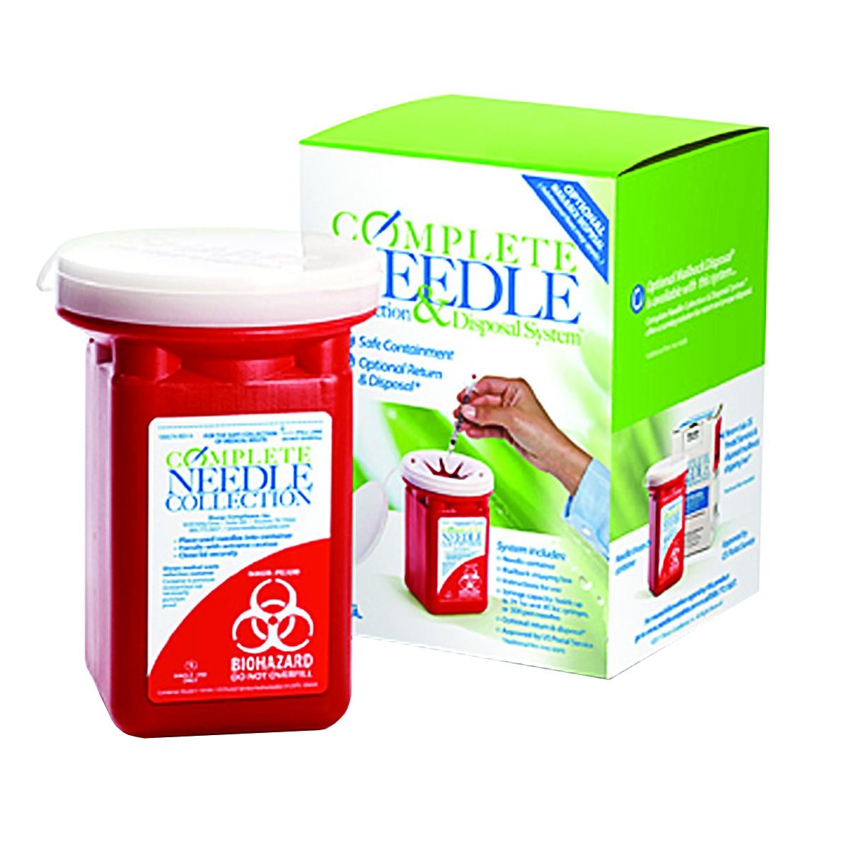 Complete Needle Collection and Disposal System