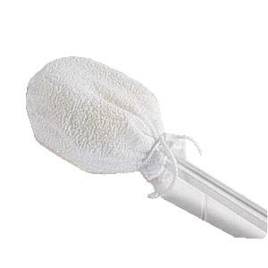 "Long Scrub Sponge, Contour, Latex-Free, 22 1/2""L"
