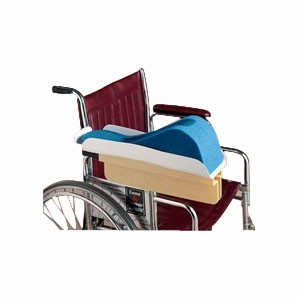 "Wheelchair Arm Tray, Right, 22"" X 4 1/2"", Plastic"