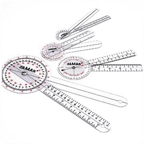 "E-Z Read Goniometer, 6 3/4"", Plastic"