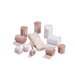 "Rolyan Low Stretch Medical Bandage,4""X 5 1/2 Yds"