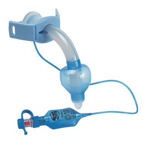 Blue Line Ultra Fenestrated Cuffed Tracheostomy Tube, 8 mm