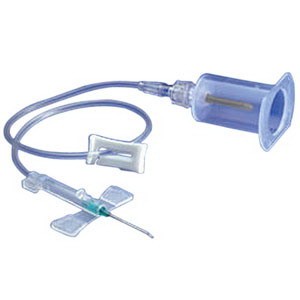 "Saf-T Wing Blood Collection and Infusion Set, 23 G x 3/4"" winged needle with 12"" of tubing"