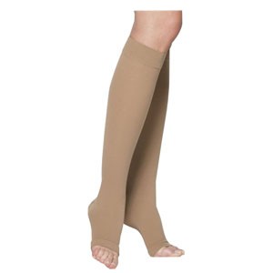 Cotton Comfort Calf, 20-30, Large, Long, Open, Crispa