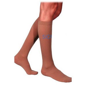 Cotton Comfort Women's Knee-High Compression Stockings Size M1, Crispa