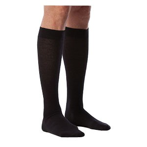 All Season Merino Wool Calf, 20-30, Medium, Long, Closed, Black
