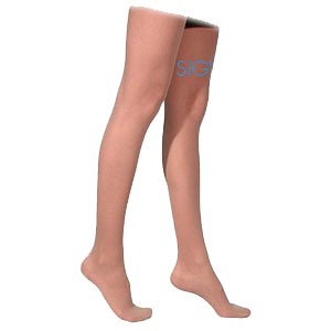 Thigh w/Grip,20-30,Sml,Long,Wmn C/Toe,Natural