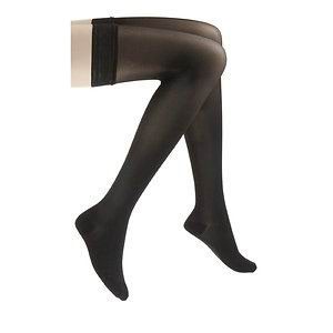 Eversheer Thigh 20-30mmHg Medium, Long, Closed Toe, Womens, Black