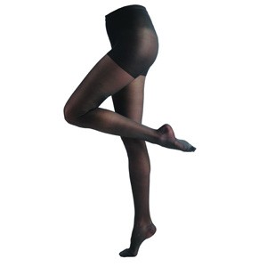 EverSheer Pantyhose, 20-30 mmHg, Large, Long, Closed Toe, Nightshade