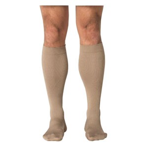 Midtown Microfiber Calf with Grip-Top, 20-30, X-Large, Long, Closed, Tan/Khaki