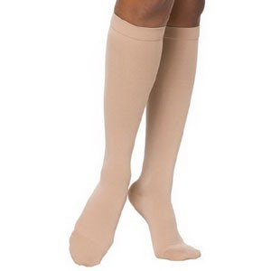 Select Comfort Women's Knee-High Compression Stockings S1, Natural