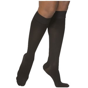 Select Comfort Calf, 30-40, Large, Long, Closed, Black