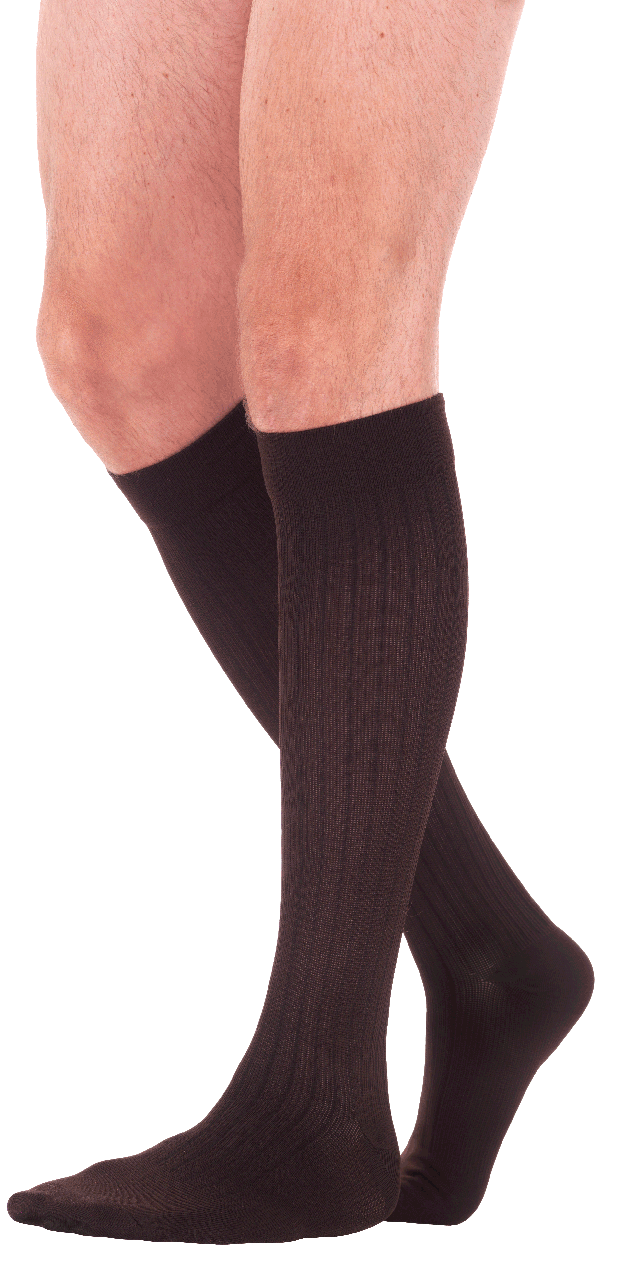 Casual Cotton Sock 15-20 Clsd Toe Calf Size B Blck