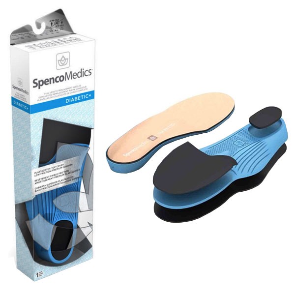 SPENCO Medics Diabetic Plus, Full, Size 2