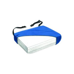 Gel Foam Bariatric Cushion with Flat Bottom, 20" x 18" x 3"