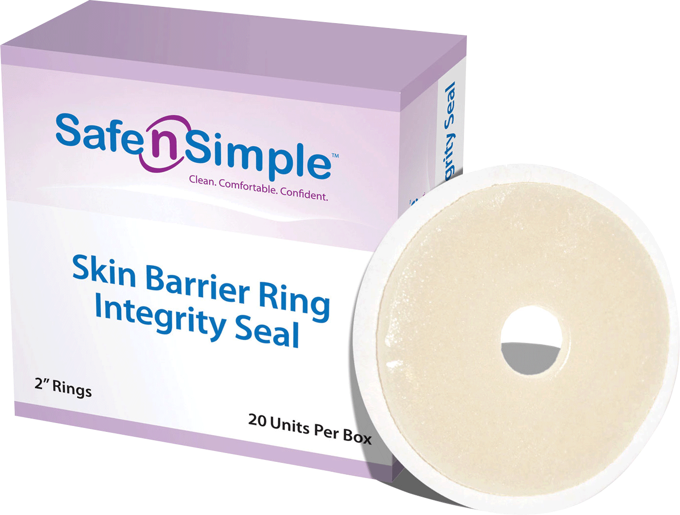 "Integrity Skin Barrier Rings, 2"""