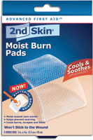 "2nd Skin Moist Burn Pad, Large 3"" x 4"""