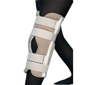 "Beige, Un, Universal 3-Panel 20"" Knee Immobilizer"