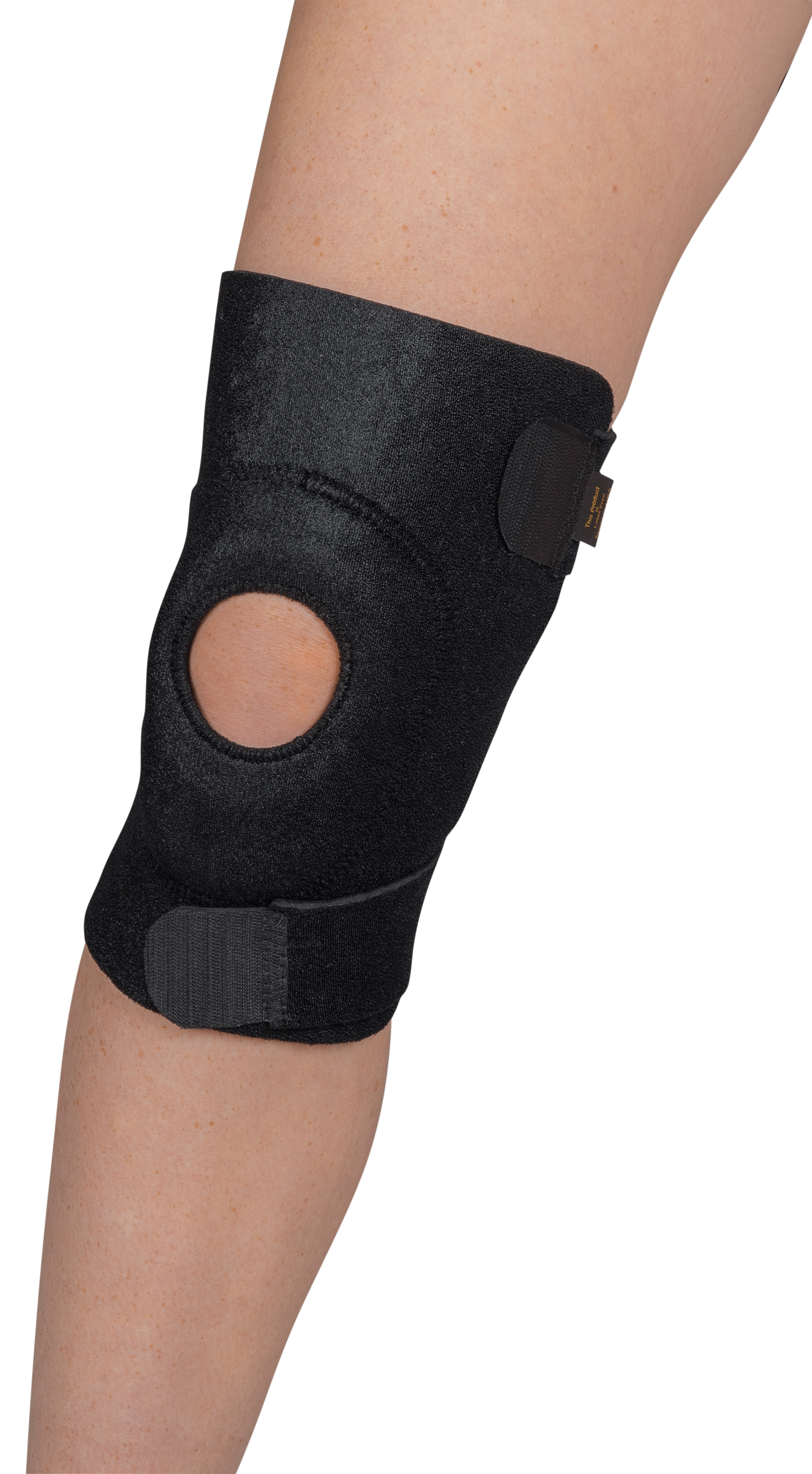 Leader Neoprene Reinforced Patella Knee Wrap, Universal