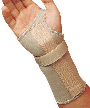 Leader Carpal Tunnel Wrist Support, Beige, Medium/Left