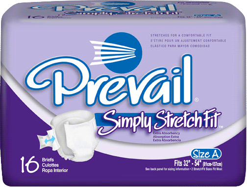 "Prevail Simply StretchFit Brief Size A 32"" - 54"""