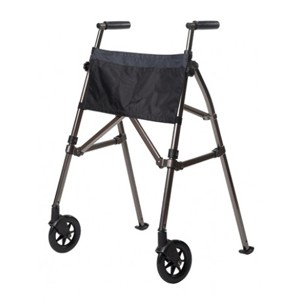 EZ Fold-N-Go Walker, Black Walnut