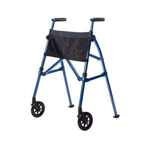 EZ Fold-N-Go Walker, Cobalt Blue