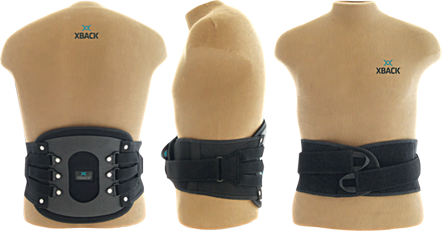 Lower Spine Back Brace, 2X-Large, 48" - 55" Waist Size