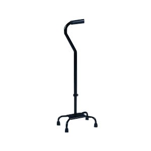 Barriatric Quad Cane, Large Base, Black