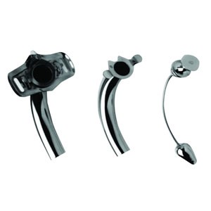 Jackson Original Tracheostomy Tube, Size 5, Regular Length, 9mm O.D. x 6-4/5mm I.D.