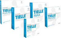"Tielle Lite Adhesive Dressing 4-1/4"" x 4-1/4"""
