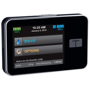 t:flex Insulin Delivery Pump System, Black