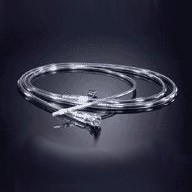 Scoop Oxygen Hose with Security Clip, 15" Upper Length, 50" Lower Length