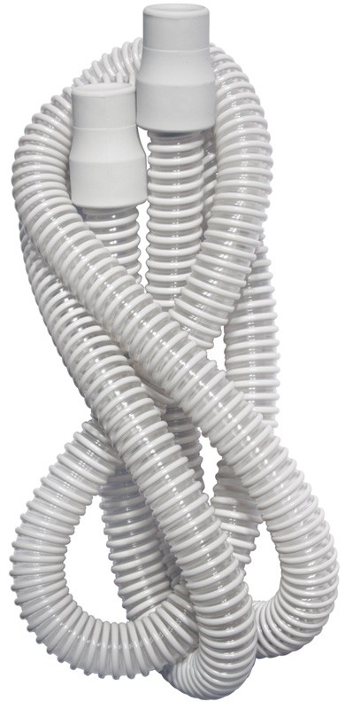 Durable CPAP Tubing with 22 mm Cuffs 8 ft., Gray