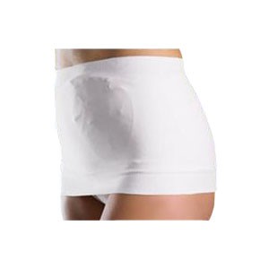 "StomaSafe Plus Ostomy Support Garment, Large/X-Large, 47-1/2"" - 55-1/2"" Hip Circumference, White"