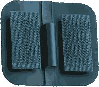 Specialty Carbon Rubber Electrode 1-1/2" x 1-3/4"