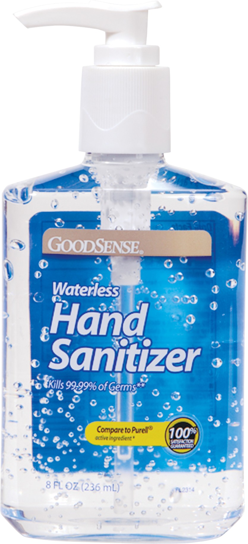 Advanced Hand Sanitizer with Pump, 8 oz.