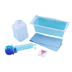 Standard Irrigation Tray 1,200 mL with Clear-VU Bulb Syringe