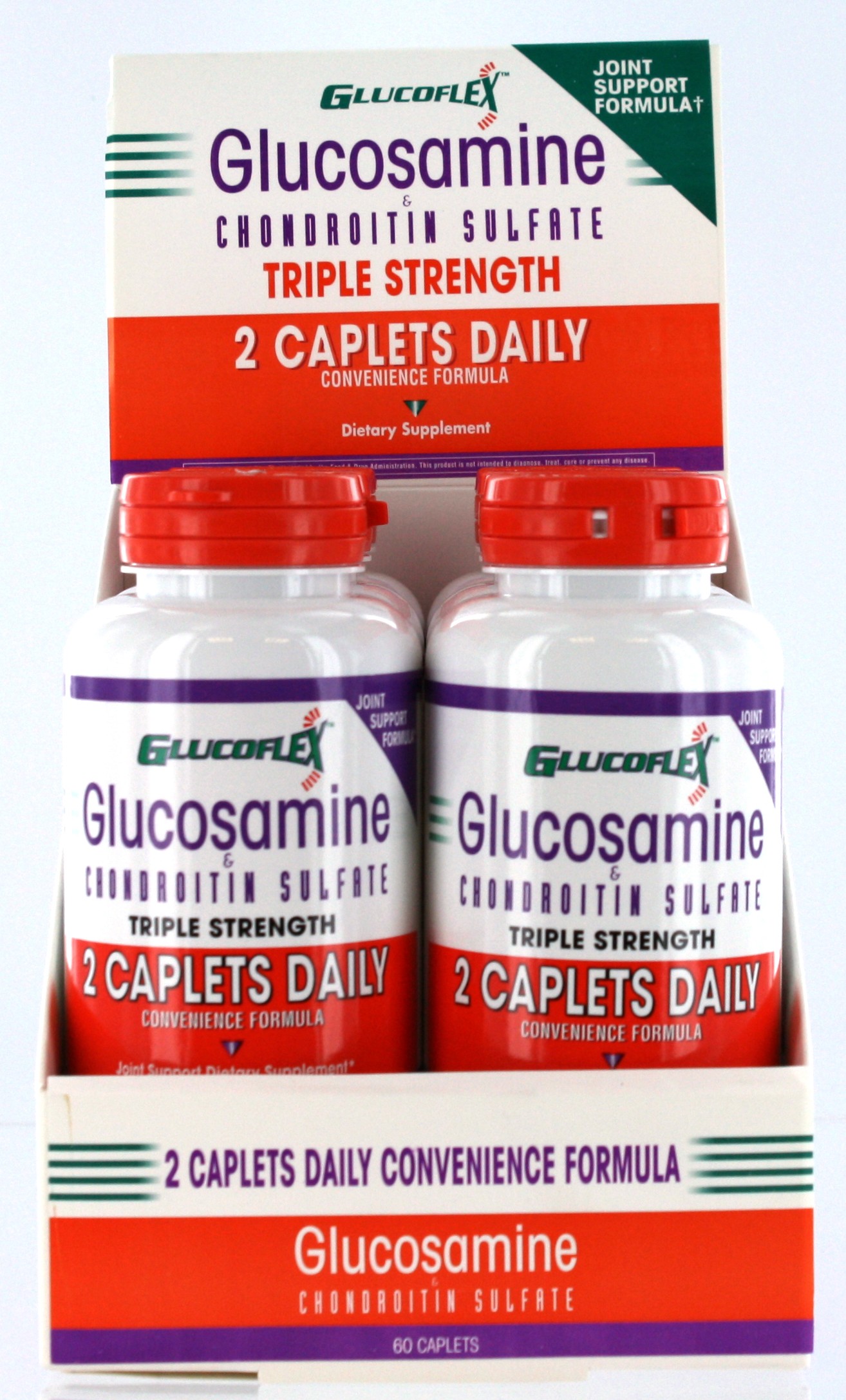 Glucosamine & CSA 2-A-Day 60's Counter Display