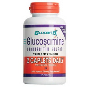 Glucoflex Glucosamine and Chondroitin Sulfate Caplets (120 Count, 2/Day)