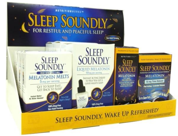 Sleep Soundly Assorted Counter Display