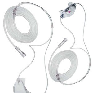 PediFlo Nasal Mask with 7 ft. Kink Resistant Tubing, Pediatric