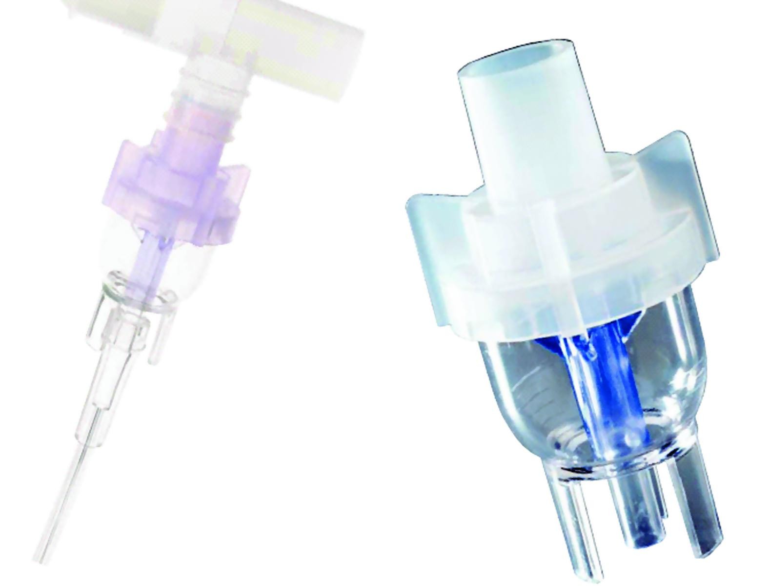 PediNeb Nebulizer 45 Degree Elbow with Pacifier and 7 ft. Kink Resistant Oxygen Tubing