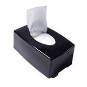 Paraffin Body Application Strips Dispenser, Black