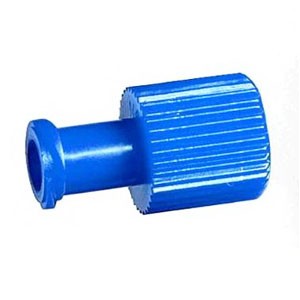 Blue Cap Luer Cap, Dual Function