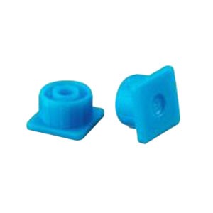 Multi-Ad Luer Lock Syringe Cap, Blue