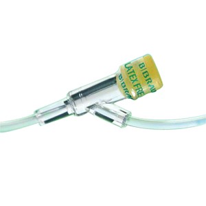 Rate Flow Regulator Extension Set with 1 Non-Needle-Free Injection Site